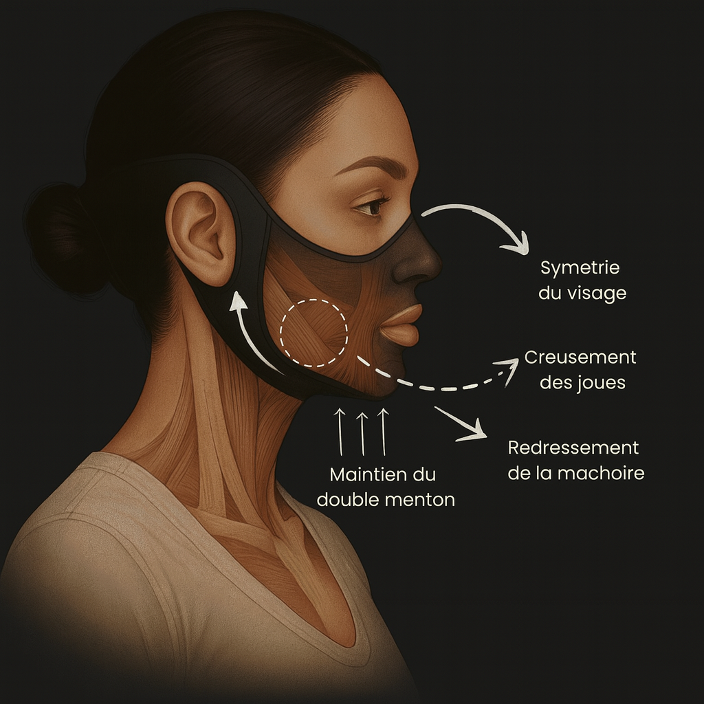 FaceSculpt – Masque V-Line Affinant + E-BOOK Routine de 14Jours pour affiner votre visage (PDF)